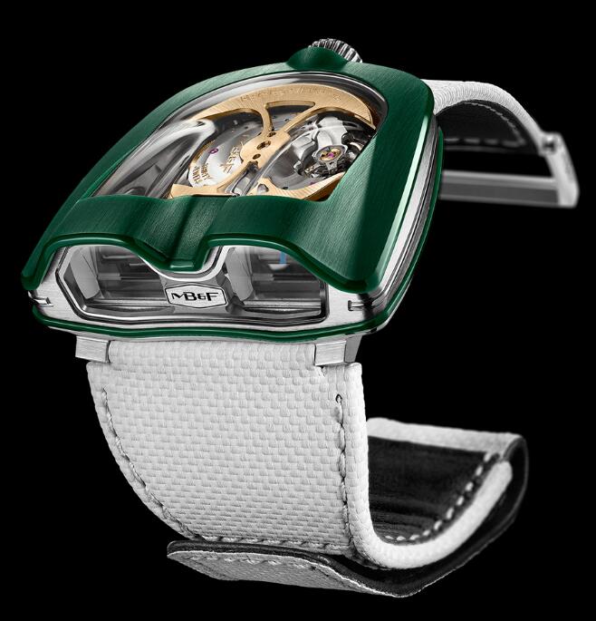 MB F Horological Machine N8 HM8 Mark 2 Titanium Green CAN-AM 82.TL.G replica watch